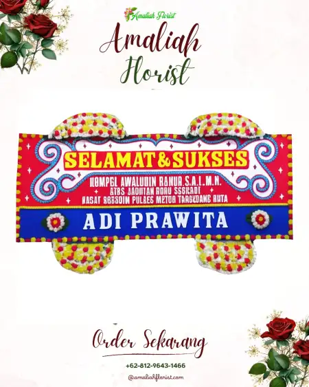 Papan Bunga Ucapan Selamat Samadua